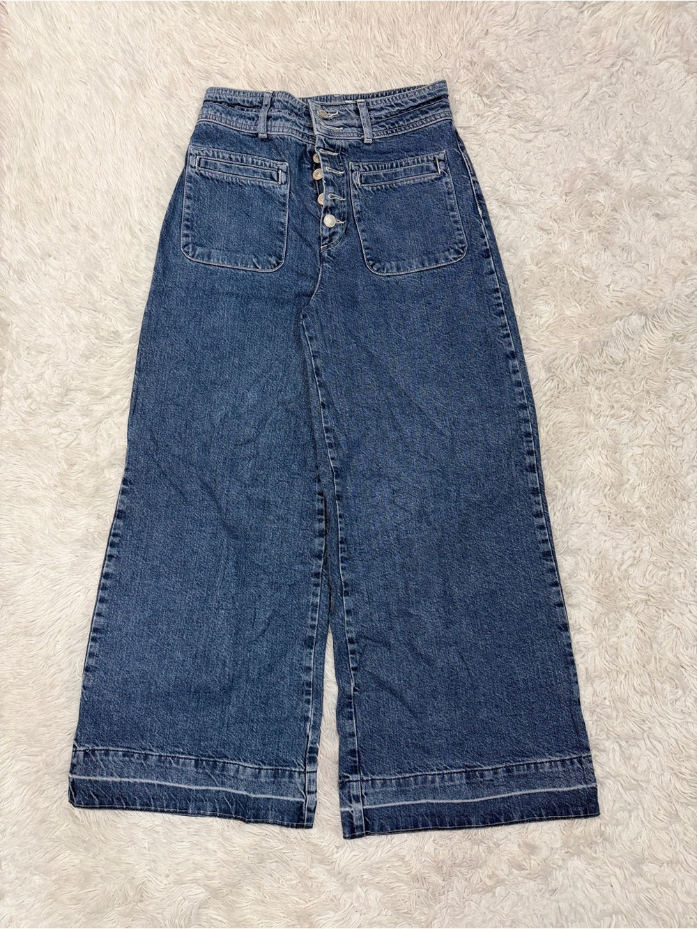 Free People We The Free Jeans Colette wide leg high waist - Picture 2 of 4